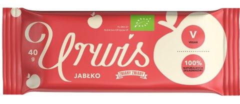 BATON JABŁKOWY URWIS BEZGLUTENOWY BIO 40 g - ZMIANY ZMIANY