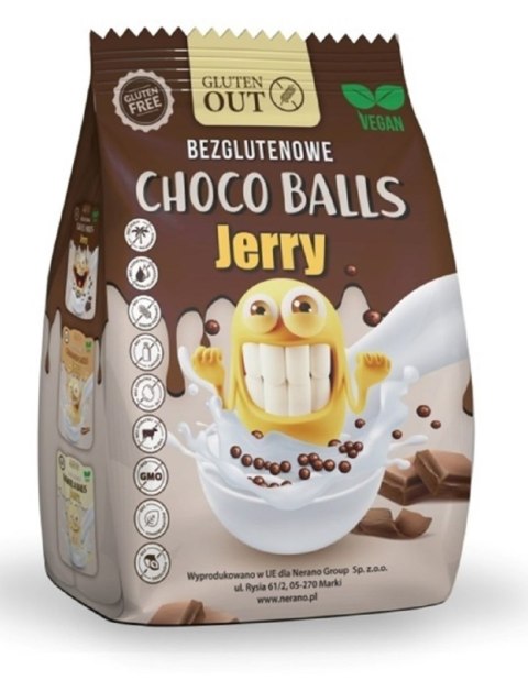 KULKI ZBOŻOWE KAKAOWE BEZGLUTENOWE 375 g - JERRY GLUTEN OUT