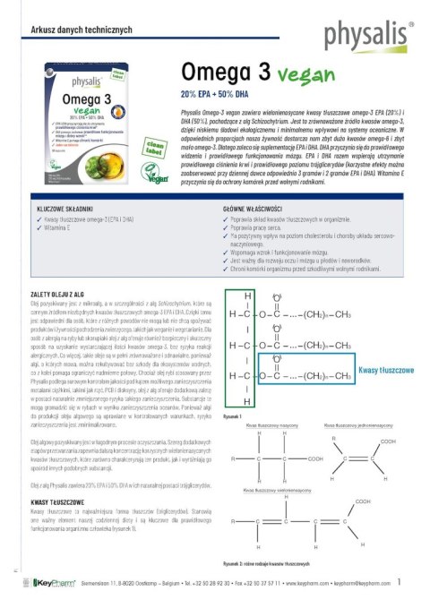 TABLETKI NA KONTROLĘ CHOLESTEROLU 30 szt. - PHYSALIS