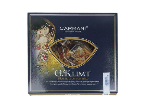 Talerz dekoracyjny z łopatką - G. Klimt, Pocałunek