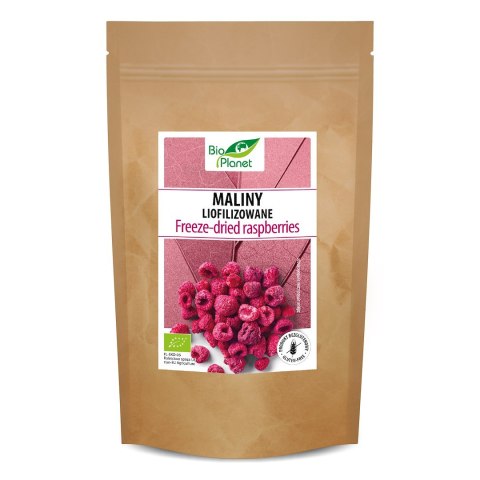 MALINY LIOFILIZOWANE BIO 30 g - BIO PLANET
