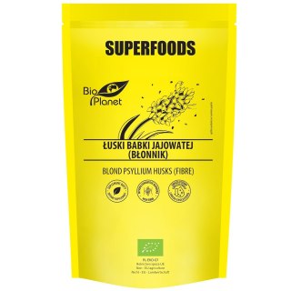 ŁUSKI BABKI JAJOWATEJ (BŁONNIK) BIO 100 g - BIO PLANET SUPERFOODS