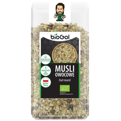 MUSLI OWOCOWE BIO 300 g - BIOGOL