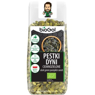 PESTKI DYNI CIEMNOZIELONE (UPRAWIANE W EUROPIE) BIO 150 g - BIOGOL