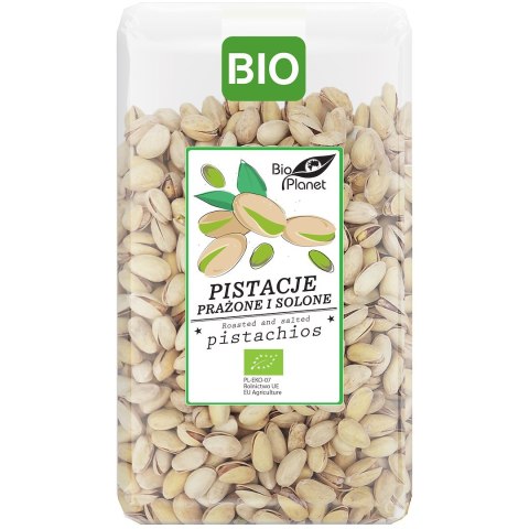 PISTACJE PRAŻONE I SOLONE BIO 700 g - BIO PLANET