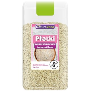 PŁATKI OWSIANE BŁYSKAWICZNE BEZGLUTENOWE 300 g - NATURAVENA