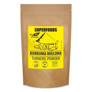 KURKUMA MIELONA BIO 200 g - BIO PLANET SUPERFOODS