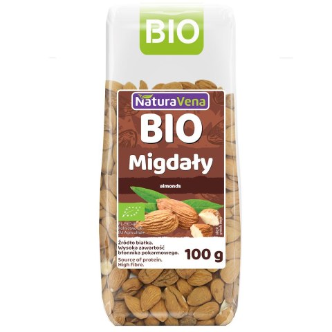 MIGDAŁY BIO 100 g - NATURAVENA