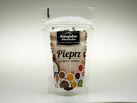 PIEPRZ CZARNY ZIARNO ZIARNISTY 200G Swojska Piwniczka