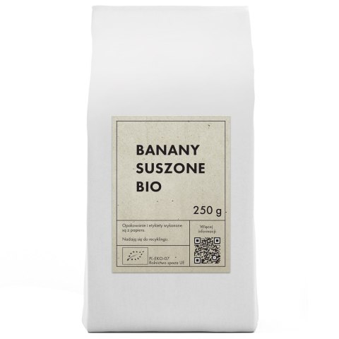 BANANY SUSZONE BIO 250 g - THE PLANET
