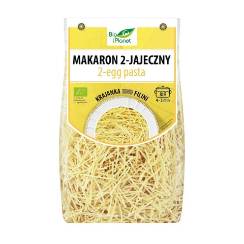 MAKARON (2-JAJECZNY) KRAJANKA BIO 250 g - BIO PLANET
