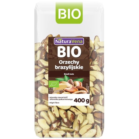 ORZECHY BRAZYLIJSKIE BIO 400 g - NATURAVENA