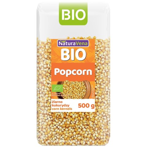 POPCORN (ZIARNO KUKURYDZY) BIO 500 g - NATURAVENA