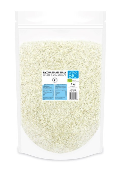 RYŻ BASMATI BIAŁY BEZGLUTENOWY BIO 5 kg - HORECA (BIO PLANET)