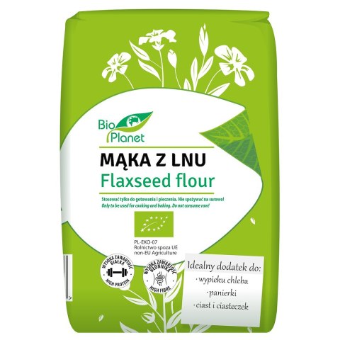 MĄKA Z LNU BIO 400 g - BIO PLANET