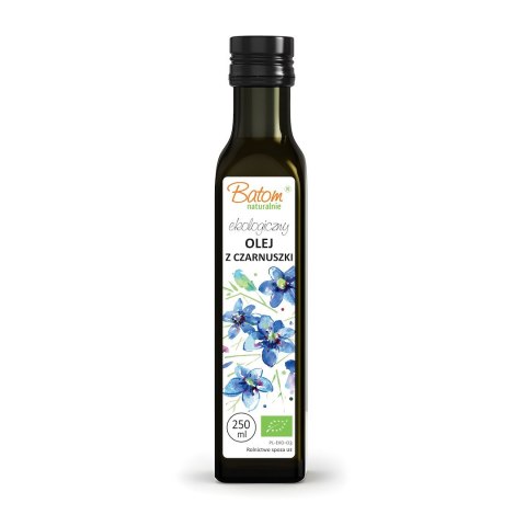 OLEJ Z CZARNUSZKI TŁOCZONY NA ZIMNO BIO 250 ml - BATOM