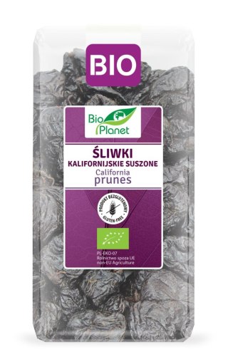 ŚLIWKI KALIFORNIJSKIE SUSZONE BEZGLUTENOWE BIO 400 g - BIO PLANET
