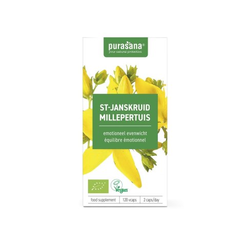 DZIURAWIEC BIO (230 mg) 120 KAPSUŁEK - PURASANA