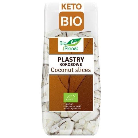 PLASTRY KOKOSOWE BIO 100 g - BIO PLANET