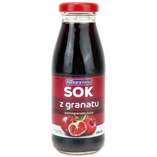 SOK Z GRANATU 250 ml - NATURAVENA