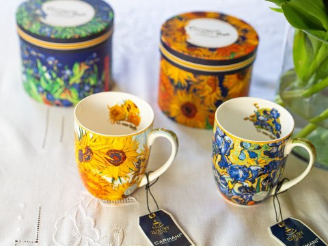 Kubek Camio - V. van Gogh, Słoneczniki (CARMANI)
