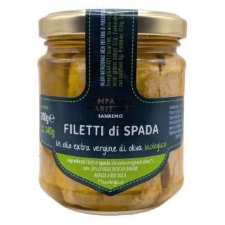 MIECZNIK FILETY W BIO OLIWIE Z OLIWEK EXTRA VIRGIN 200 g (140 g) (SŁOIK) - COMPAGNIA MEDITERRANEA