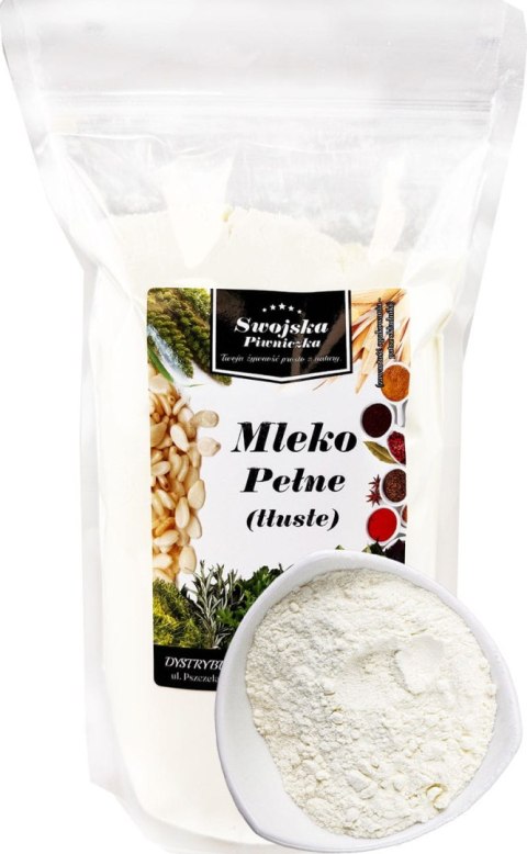 MLEKO W PROSZKU PEŁNE TŁUSTE 1Kg SWOJSKA PIWNICZKA