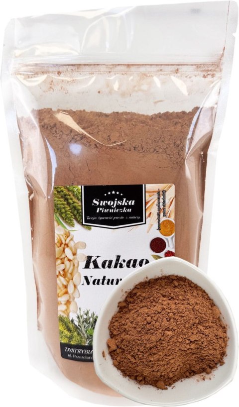 KAKAO NATURALNE NIEALKALIZOWANE 500G SWOJSKA PIWNICZKA
