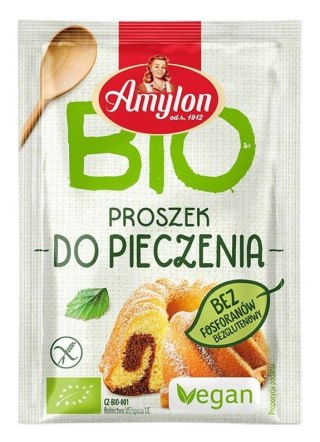 AMYLON Proszek do pieczenia BIO 12g bezglutenowy