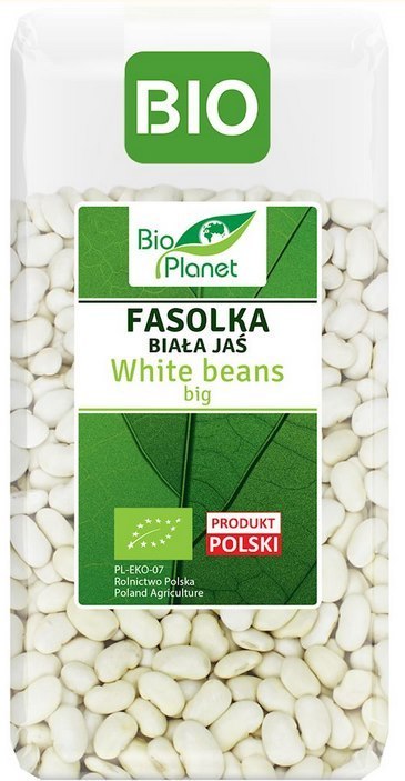 BIO PLANET Fasolka biała jaś BIO 400g