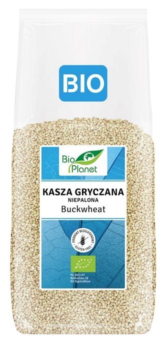 BIO PLANET Kasza gryczana niepalona bezglutenowa BIO 1kg