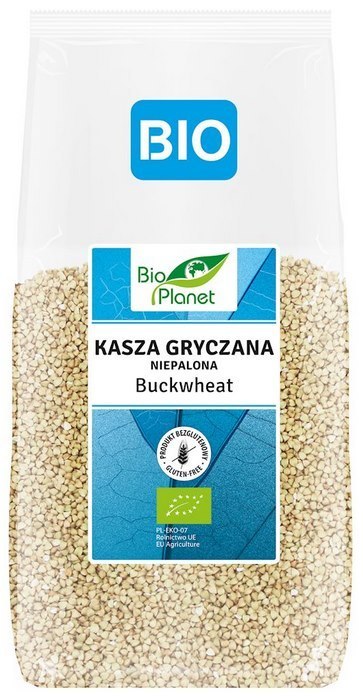 BIO PLANET Kasza gryczana niepalona bezglutenowa BIO 500g