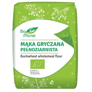 BIO PLANET Mąka gryczana pełnoziarnista BIO 1kg