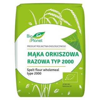 BIO PLANET Mąka orkiszowa razowa typ 2000 BIO 1kg