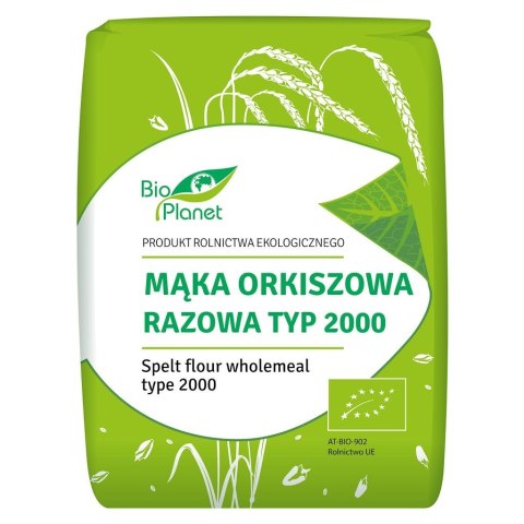BIO PLANET Mąka orkiszowa razowa typ 2000 BIO 1kg