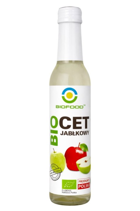Ocet jabłkowy niefiltrowany BIO 250ml BIOFOOD