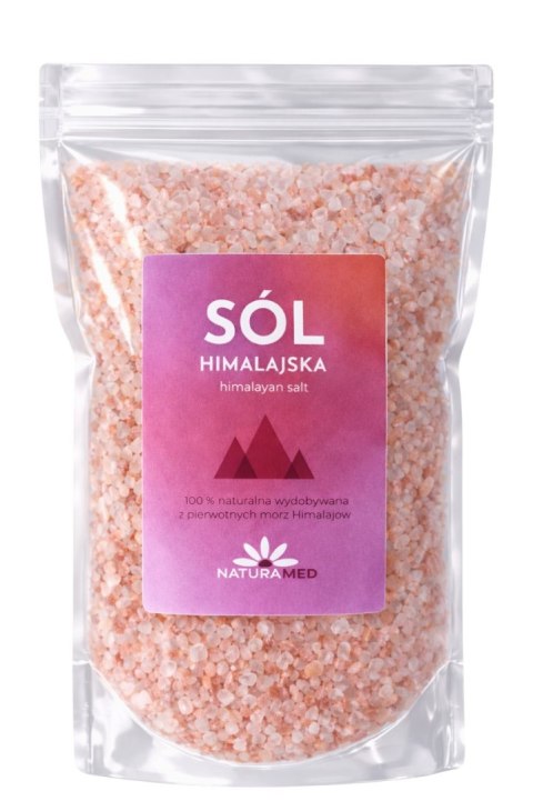 NATURA-MED Sól himalajska różowa GRUBA 1kg