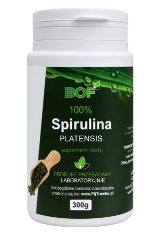 100% Spirulina Platensis 300g (200mg, 1500tabl.) BOF