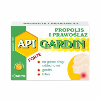 API-GARDIN propolis + prawoślaz 16past. BARTPOL