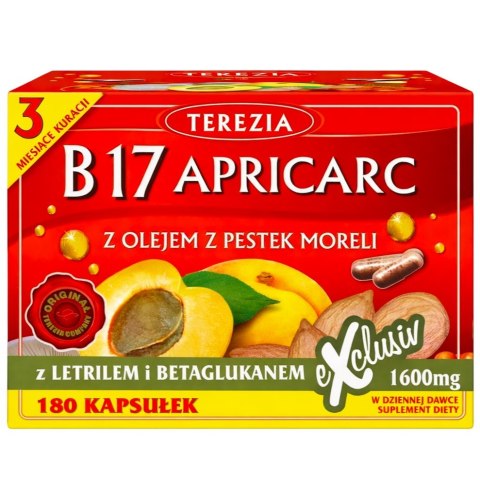 B17 Apricarc 1600mg, 180kaps. TEREZIA