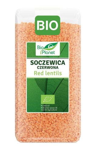BIO PLANET Soczewica czerwona BIO 400g