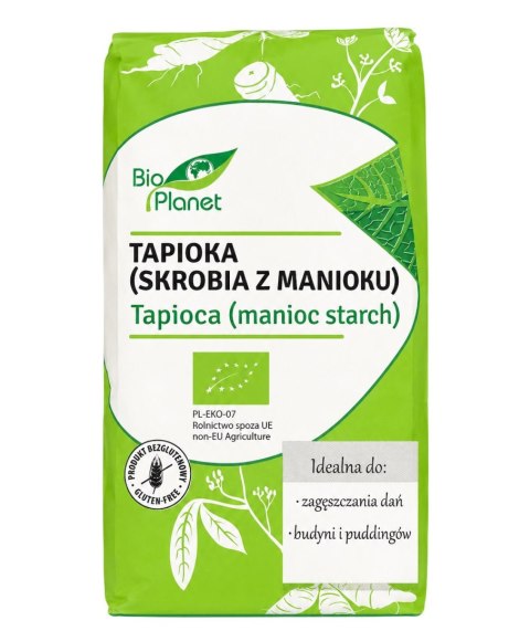 BIO PLANET Tapioka (skrobia z Manioku) bezglutenowa BIO 400g