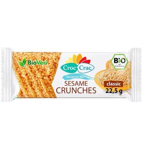 BIOVERI Sezamki Croc-Crac classic BIO 22,5g