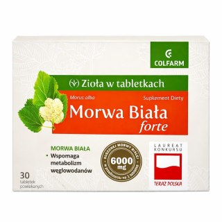 COLFARM Morwa Biała forte 60 tabl.
