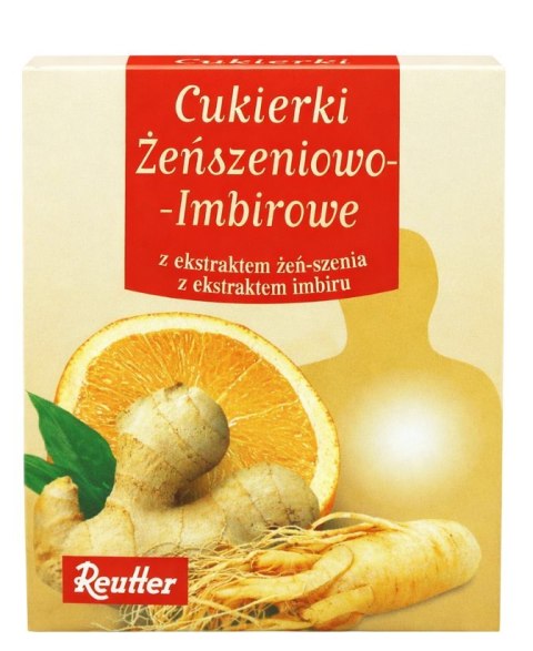 Cukierki Żeńszeń + Imbir 50g REUTTER