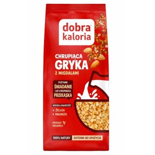DOBRA KALORIA Chrupiąca gryka z migdałami 100g KUBARA