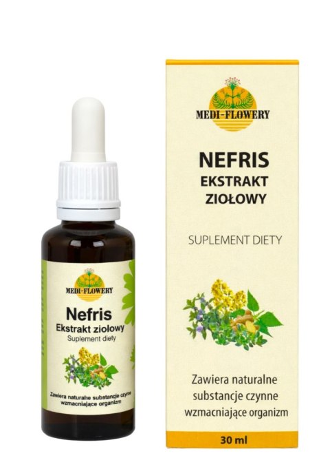Ekstrakt ziołowy Nefris 30ml MEDI-FLOWERY