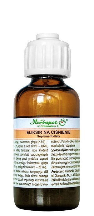Eliksir na ciśnienie 35ml HERBAPOL KRAKÓW