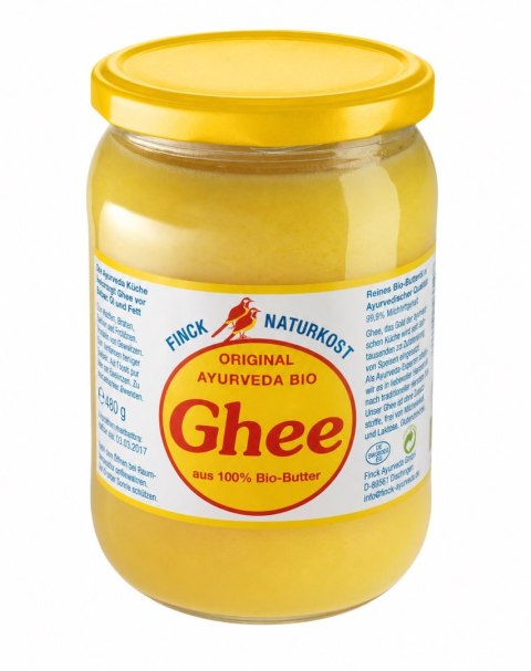 FINCK AYURVEDA Masło klarowane Ghee BIO 480g