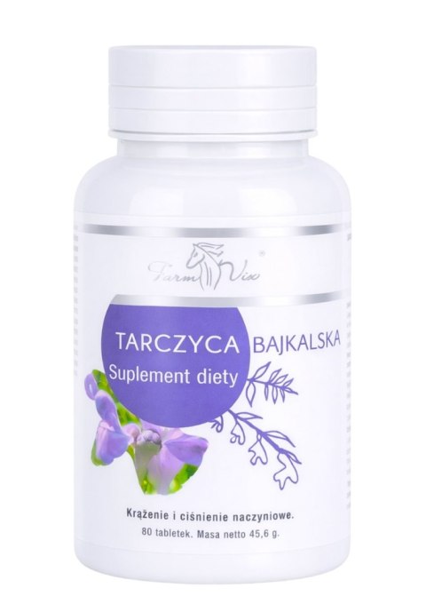 FarmVix Tarczyca Bajkalska 80tabl. ( + Traganek)